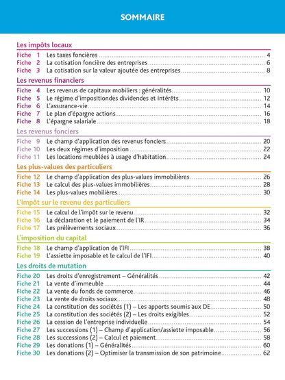 Top'Actuel Fiscalité du patrimoine  2025-2026