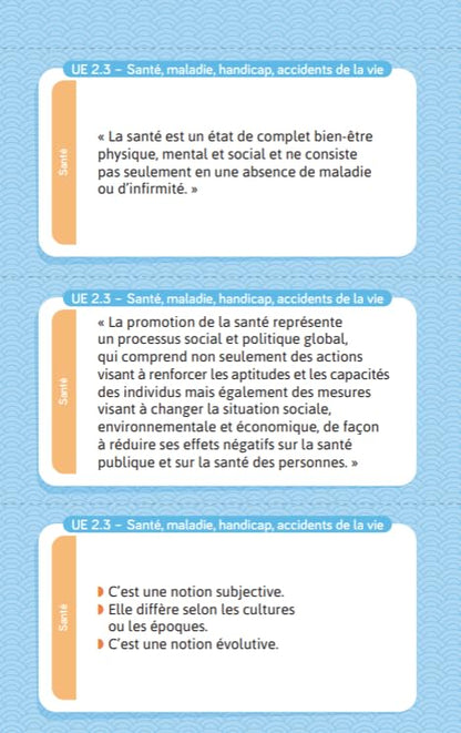 Flashcards IFSI.  Toute l'UE 2 et l'UE 4 du semestre 2