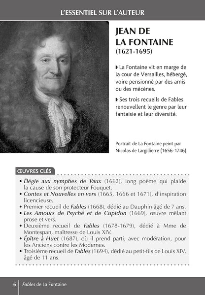 Bibliolycée - Fables de la Fontaine, Jean de la Fontaine