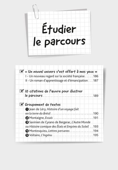 BiblioLycée - Lettres d'une Péruvienne, de Graffigny - BAC 2026