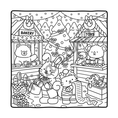 Snuggly friends - Les bons moments de la vie - Coloriages mignons et cocooning - Cosy colo