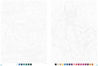 Coloriages mystères Disney - Girl Power