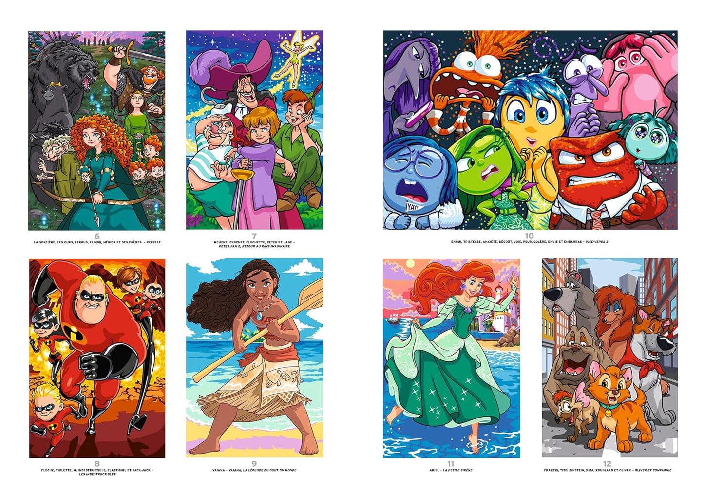 Coloriages mystères Disney - Très grands classiques