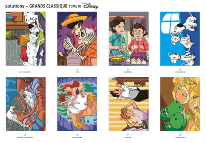 Coloriages mystères Disney - Famille