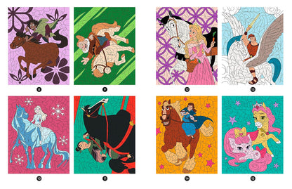 DISNEY - Coloriages Magiques - Mystères (7+) - Héros et Chevaux