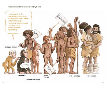 Une autre histoire d'hommes préhistoriques Vol1 Les origines