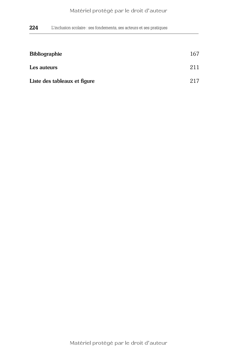 L'inclusion scolaire