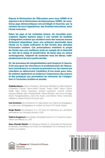 Vers une école inclusive