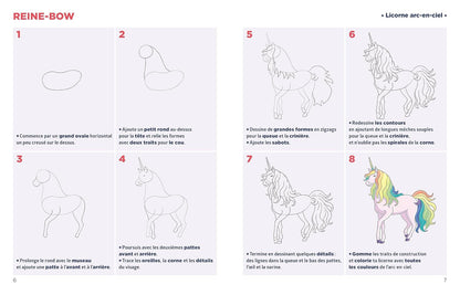 Simplissime Le livre pour dessiner les licornes et compagnie le plus facile du monde