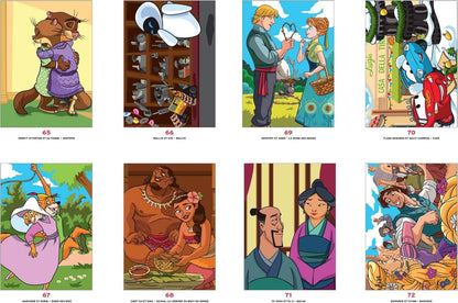 Coloriages mystères Disney - Love Stories
