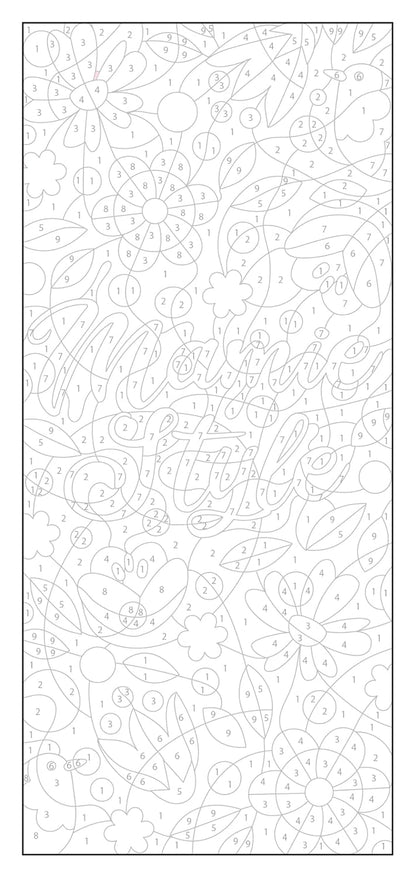 Mamie - Marque-pages XXL - Coloriages mystère