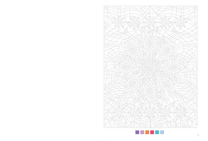 Esprit Mandalas : 40 Coloriages mystère