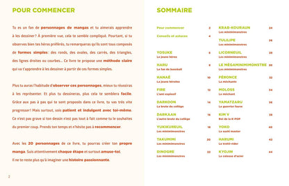 Simplissime - Le livre pour dessiner des mangas le + facile du monde 2