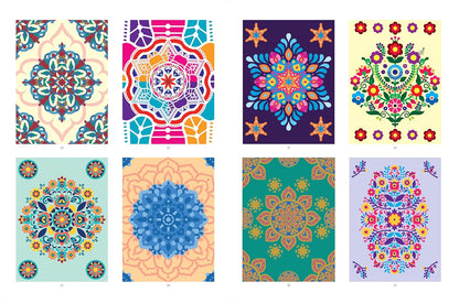 Esprit Mandalas : 40 Coloriages mystère