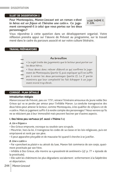 BiblioLycée - Manon Lescaut, Abbé Prévost (BAC 1res générale et Technologiques) - BAC 2025