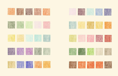 Carnet de coloriages et de stickers / Le Marché