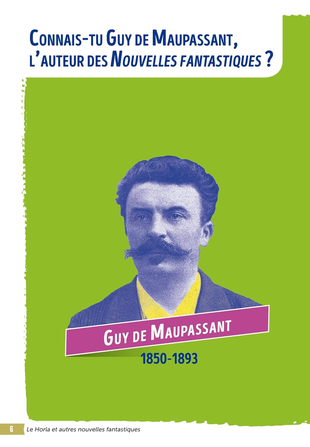 BiblioCollège - Le Horla et autres nouvelles fantastiques, Maupassant