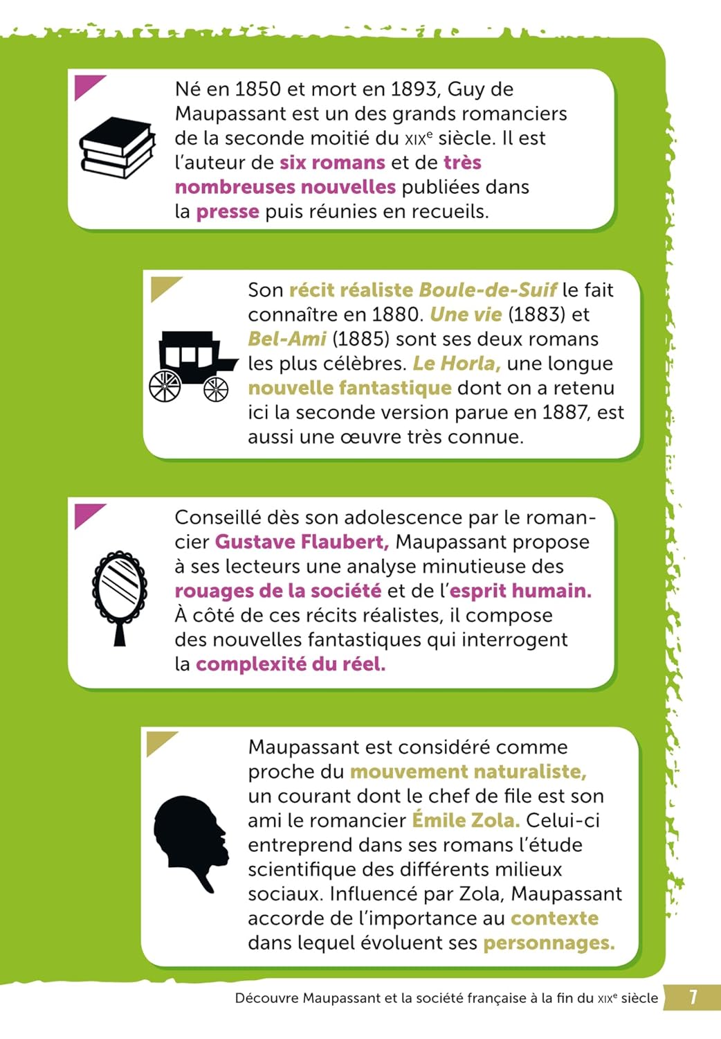 BiblioCollège - Le Horla et autres nouvelles fantastiques, Maupassant