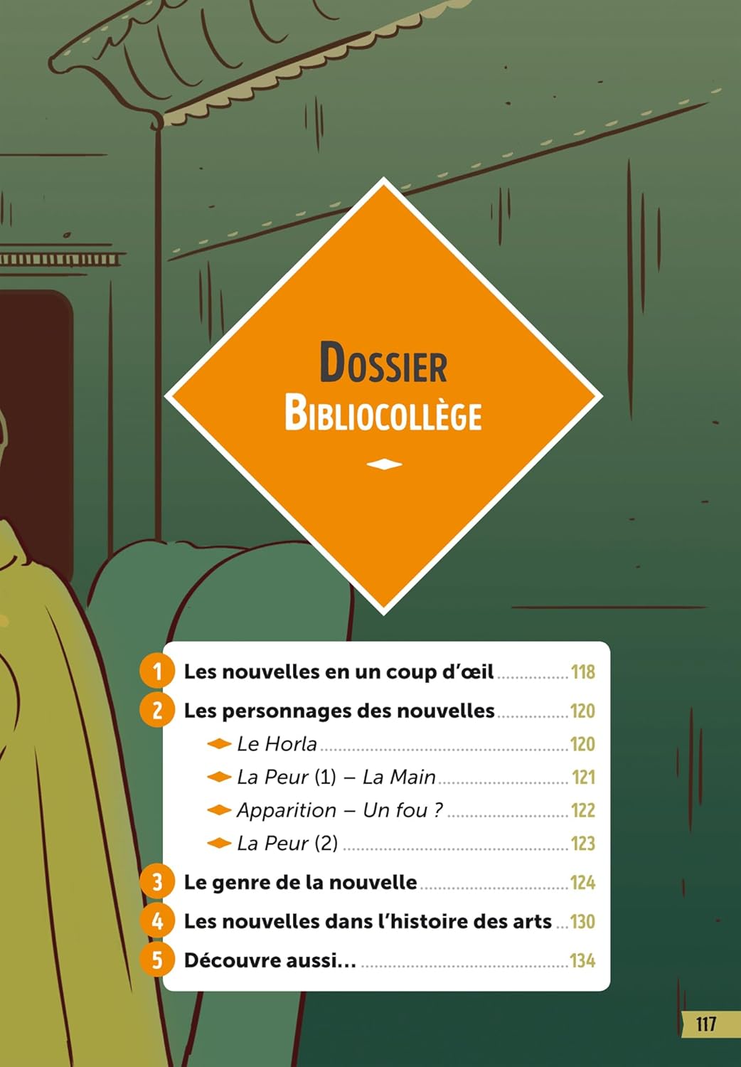 BiblioCollège - Le Horla et autres nouvelles fantastiques, Maupassant