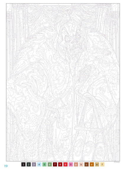 Coloriages mystères Disney - Méchants