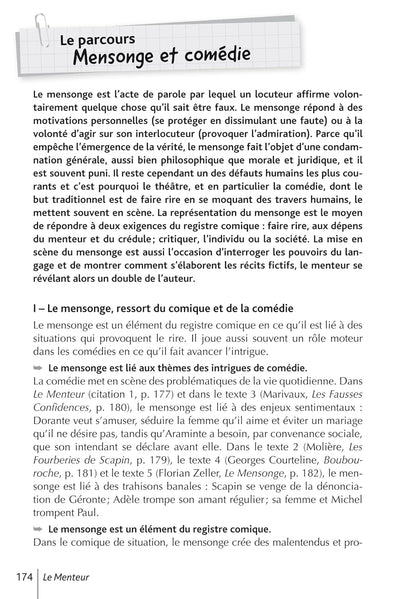 BiblioLycée - Le menteur, Corneille - BAC 2025