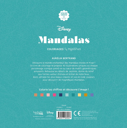 Grand carré mystères Disney - Mandalas