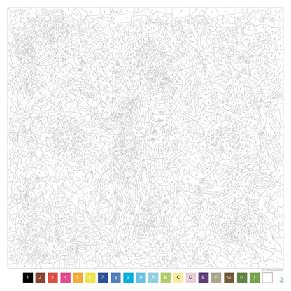 Grand carré mystères Disney - Mandalas