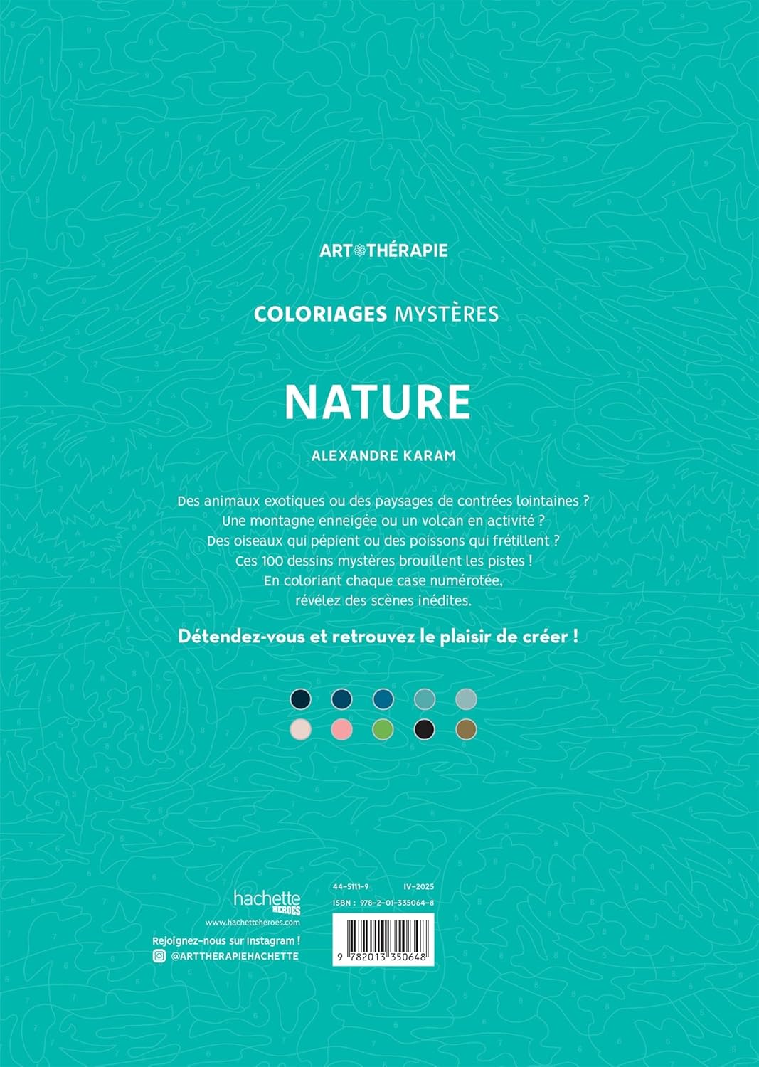 Coloriages mystères - Nature