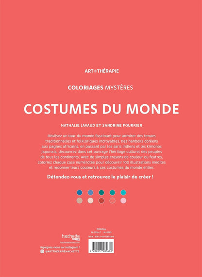 Coloriages mystères - Costumes du monde