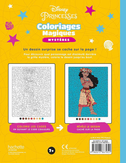 DISNEY PRINCESSES - Coloriages Magiques - Mystères