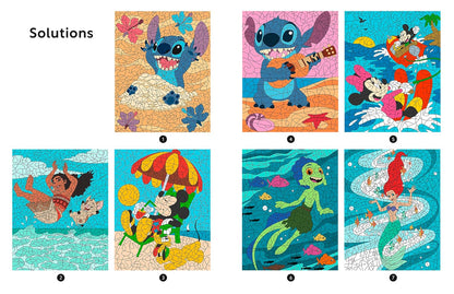 DISNEY - Mes Coloriages Magiques - Mystères (7+) - La Mer