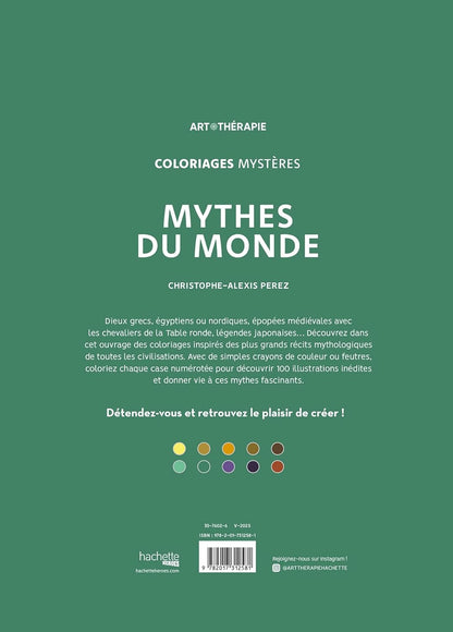 Coloriages mystères - Mythes du monde