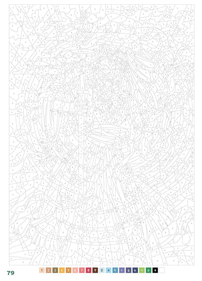 Coloriages mystères - Mythes du monde