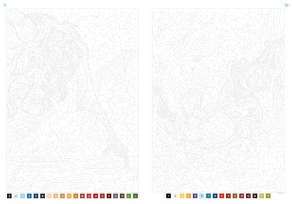 Coloriages mystères Disney - Nature