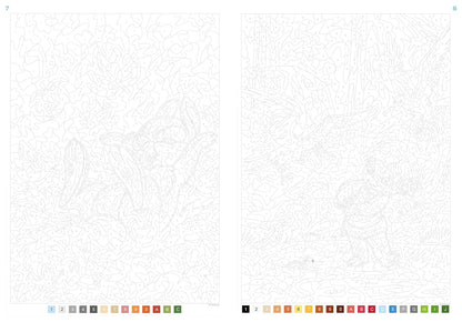 Coloriages mystères Disney - Nature