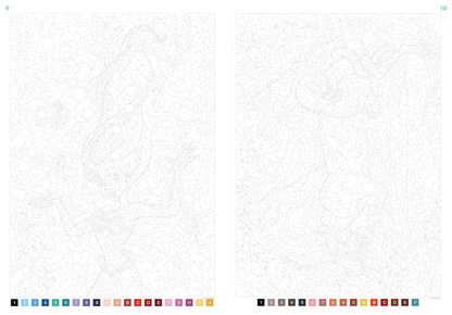 Coloriages mystères Disney - Nature