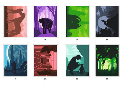 Coloriages mystères - Ombres & lumières