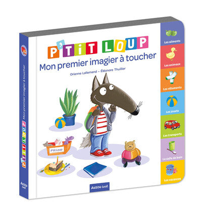 P'tit loup - Mon premier imagier à toucher Ned