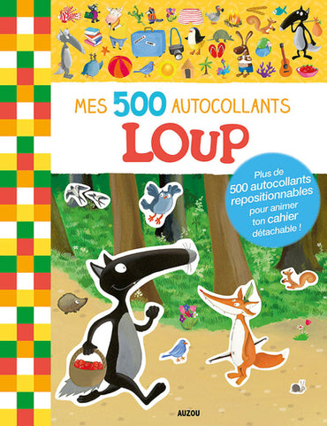 Mes tout premiers autocollants - Loup mes 500 autocollants