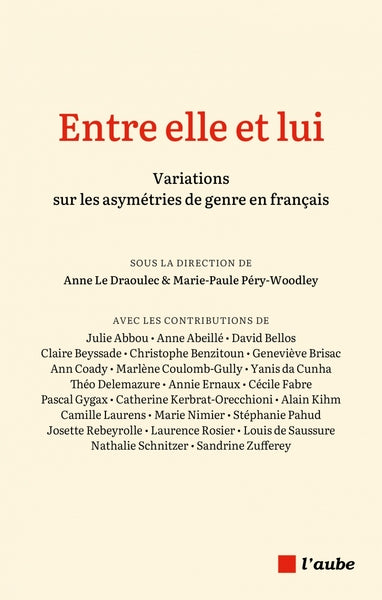 Entre elle et lui : Variations sur les asymétries de genre en français