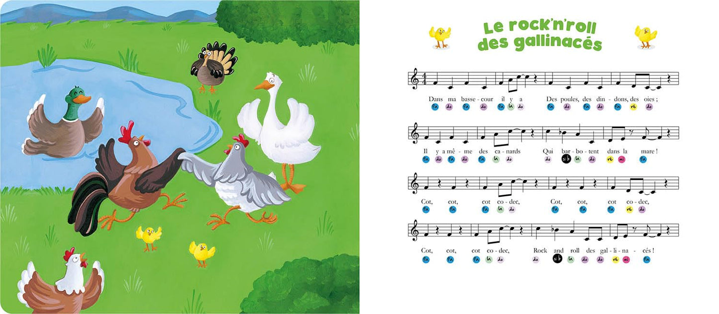 MON LIVRE PIANO P'TIT LOUP - MES 1ERES COMPTINES