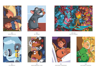 Coloriages mystères Disney - Best of Pixar