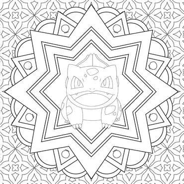 Pokémon - Mes colos mandalas