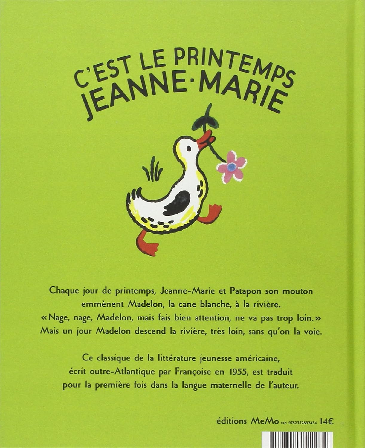 C'EST LE PRINTEMPS JEANNE-MARIE