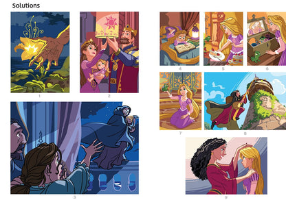 Coloriages mystères spécial film - Raiponce