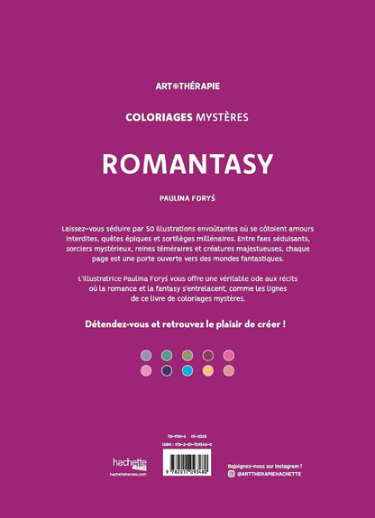 Coloriages mystères - Romantasy