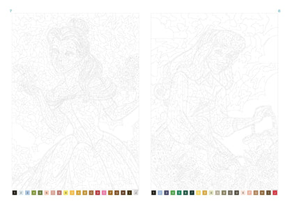 Coloriages mystères Disney - Saisons