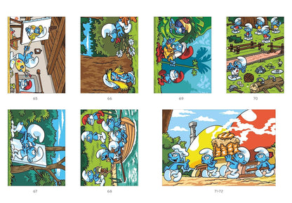 Coloriages mystères - Schtroumpfs Tome 2