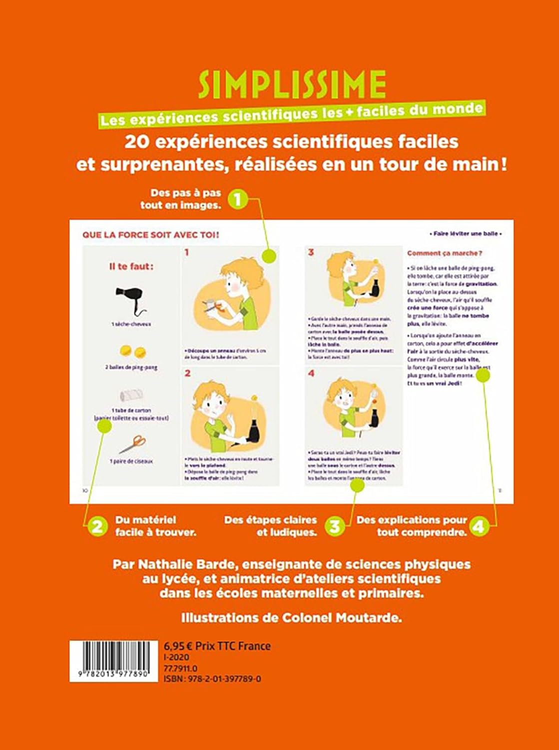 Simplissime -Les expériences scientifiques les + faciles du monde