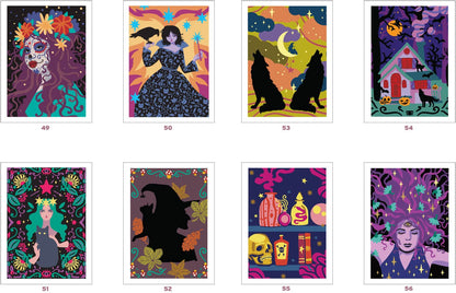 Coloriages mystères - Sorcières